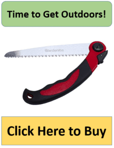 folding saw red handle