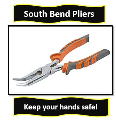 South Bend Bent Nose Pliers, 8-Inch