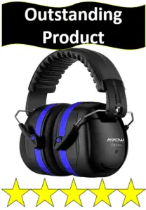 Mpow recreational shooting protective ear muffs