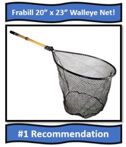 top rated walleye fishing net