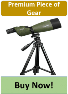 green SVBONY spotting scope