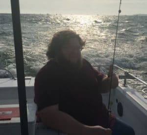 Shane on Lake Erie