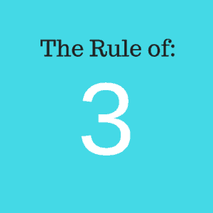 rule of 3 survival poster