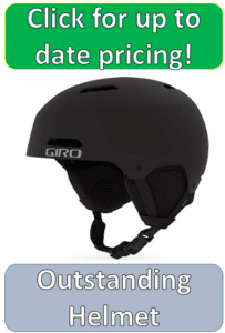 black Giro Ledge ski helmet