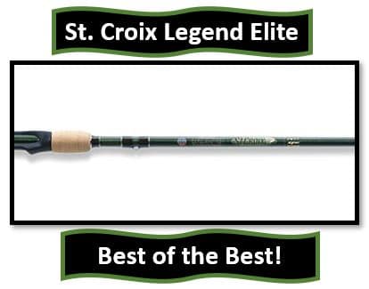 St. Croix Legend Elite Fishing Rods - 