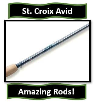 St. Croix Avid Fishing Rods