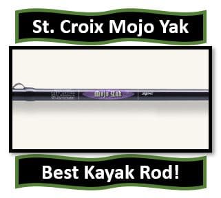 St. Croix Mojo Yak - best St. Croix Fishing rod for kayakers
