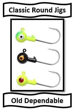 Classic Jig heads - best walleye fishing lures