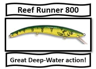 reef runner 800- best walleye fishing lures