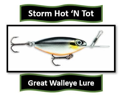 Storm Hot 'N Tot - best walleye fishing lures