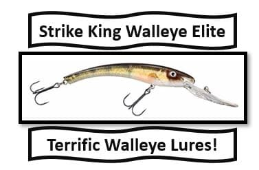 Strike King Walleye Elite Fishing Lures
