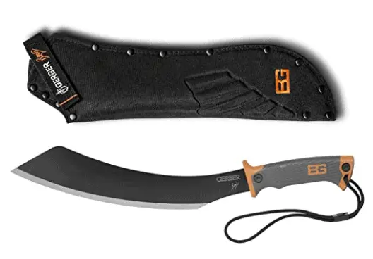 bear grylls machete with sheath