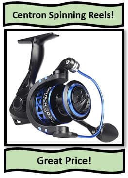 The Centron Spinning Reel serious from KastKing
