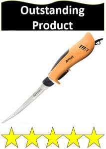 tan handle PRO Series electric fillet knife