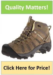 brown KEEN womens hiking boots