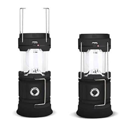 CMB 2-in-1 Rechargeable Camping Solar Lantern