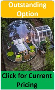 uttiny bubble tent fully furnished