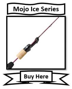Mojo ice fishing rod