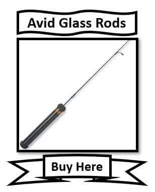 Avid Glass Rods - Best St. Croix Ice Fishing Rods