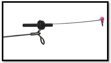 St. Croix Legend Black Ice Fishing Rod Strike Indicator System