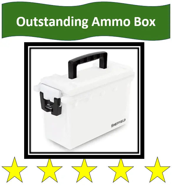 Sheffeld 12634 Locking Ammo Box